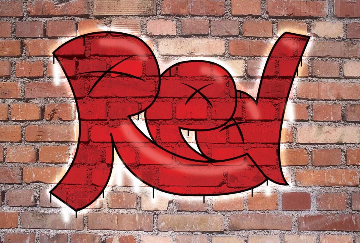 A graffiti tag made in adobe illustrator and photoshop. Not so good at it, but i liked how it came out