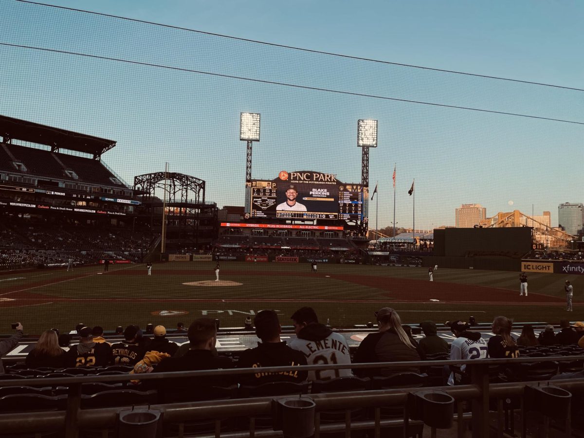 An evening in Pittsburgh.
